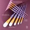 RCC 307 | Crafter's Choice™ 9pc White Taklon Variety Brush Set